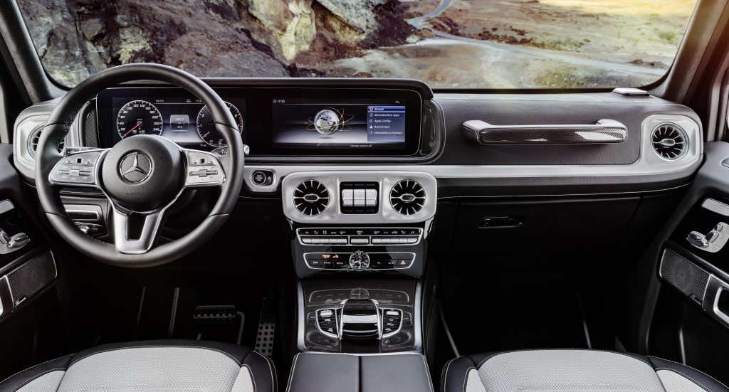 All new 2019 Mercedes G class Interior