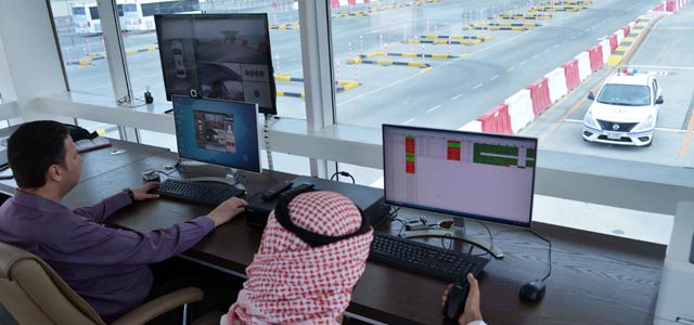 Dubai Automated Driving test Control Center