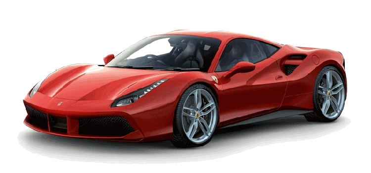 Rent Ferrari 488 coupe in Dubai